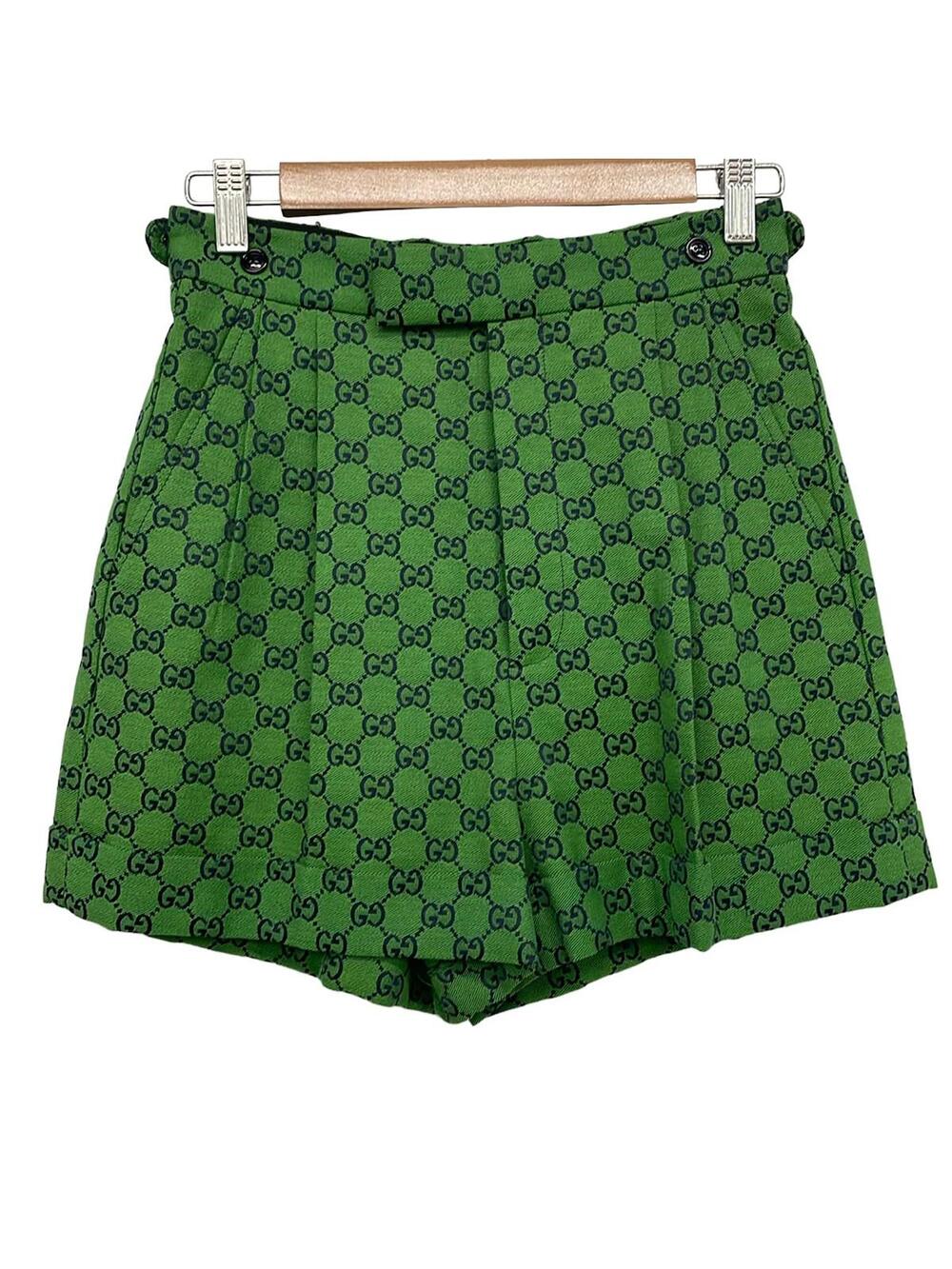 Gucci Green Navy Women's Pants #345737G57B